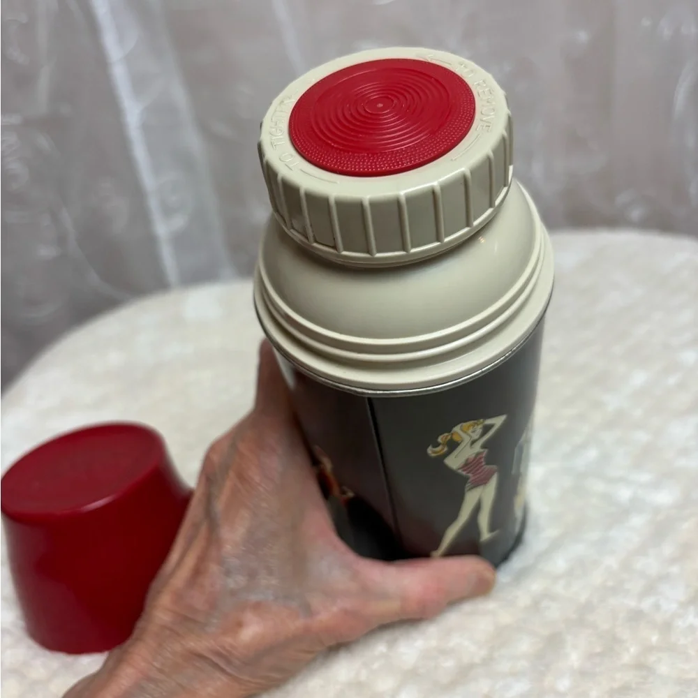 Vintage Barbie Thermos Bottle Mattel Inc, 1962